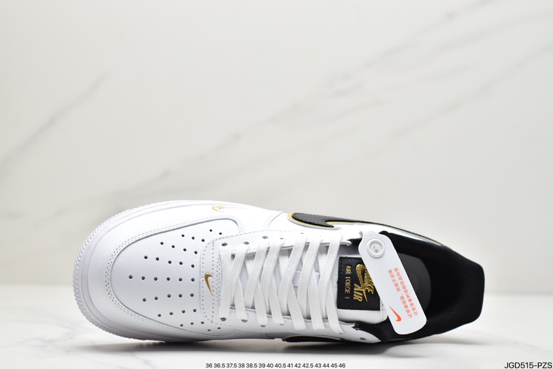 180 耐克Nike Air Force 1 React LV8 白黑金官方同步 DA8481-100