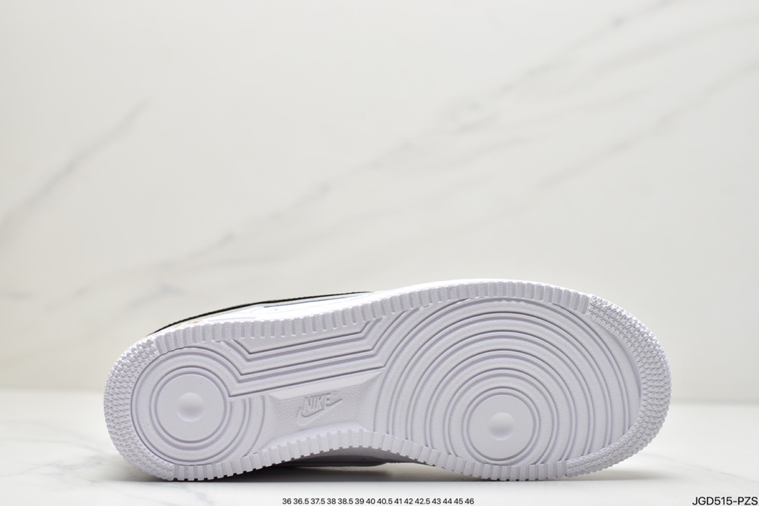180 耐克Nike Air Force 1 React LV8 白黑金官方同步 DA8481-100