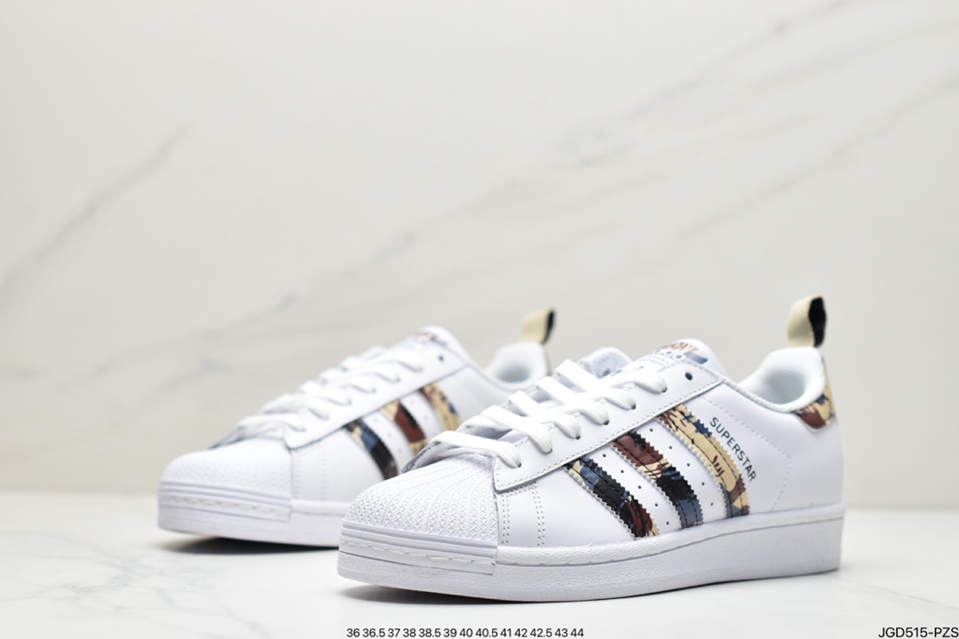 180 阿迪达斯 Adidas Superstar 经典贝壳头板鞋 GV9698