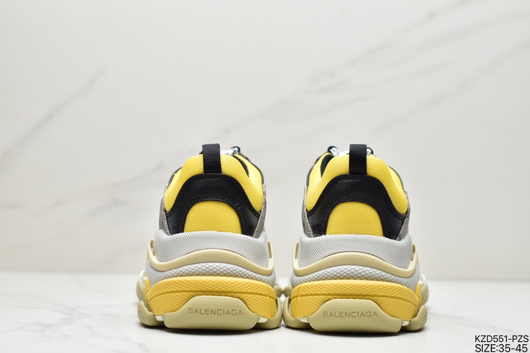 480 古驰Gucci x 巴黎世家Balenciaga Triple S Clear Sole Sneaker”The Hacker Project”时装681067 UMO20 9795