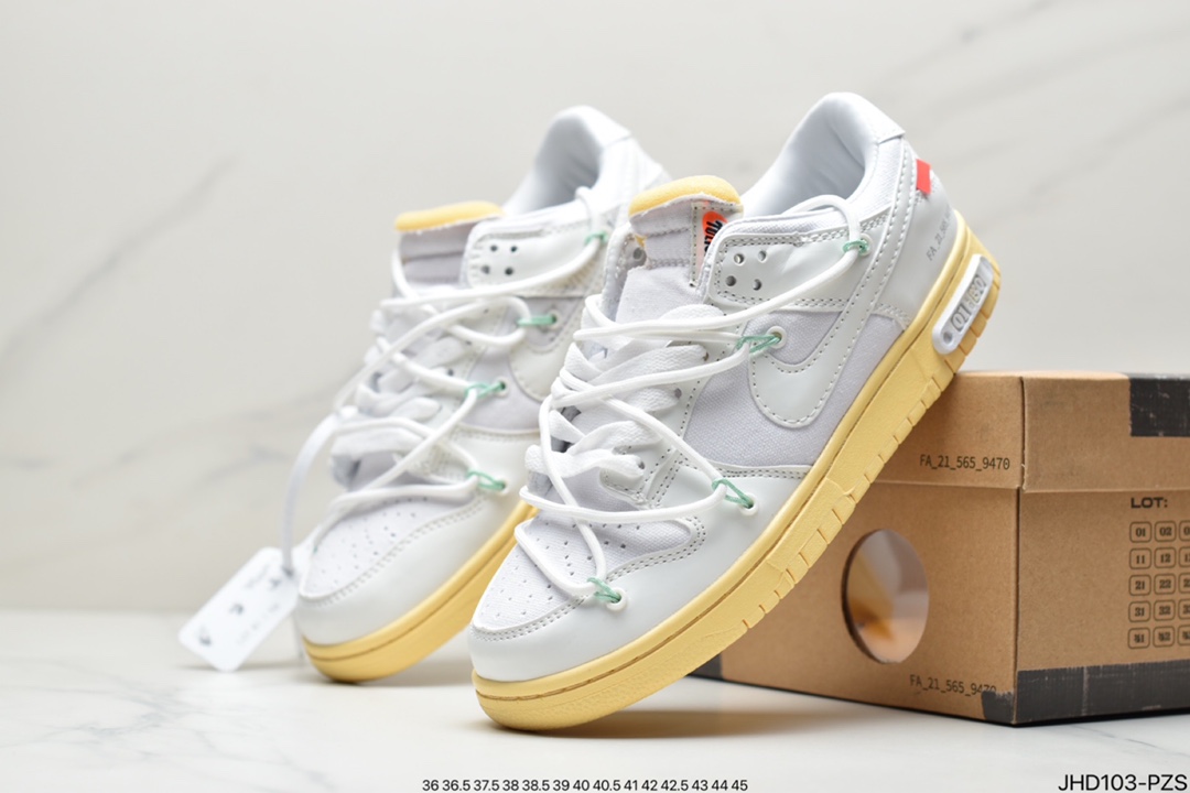 190 Off-White x NIKE SB Dunk Low”The 50”OW联名50色 DM1602-120
