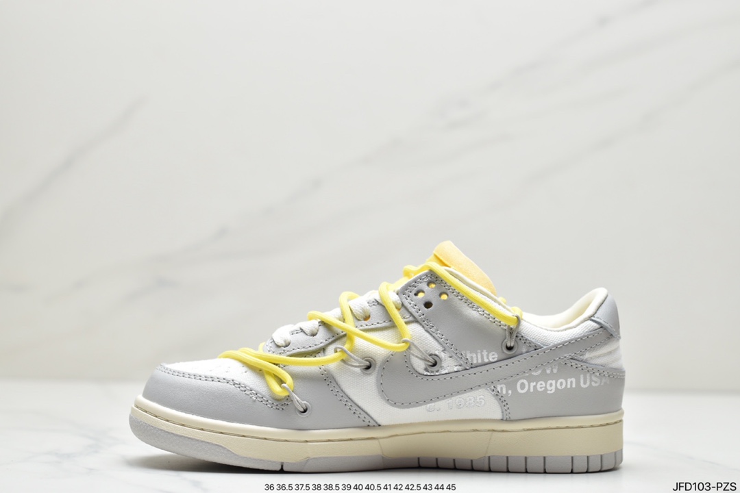 170 Off-White x NIKE SB Dunk Low”The 50”OW联名50色 DM1602-120