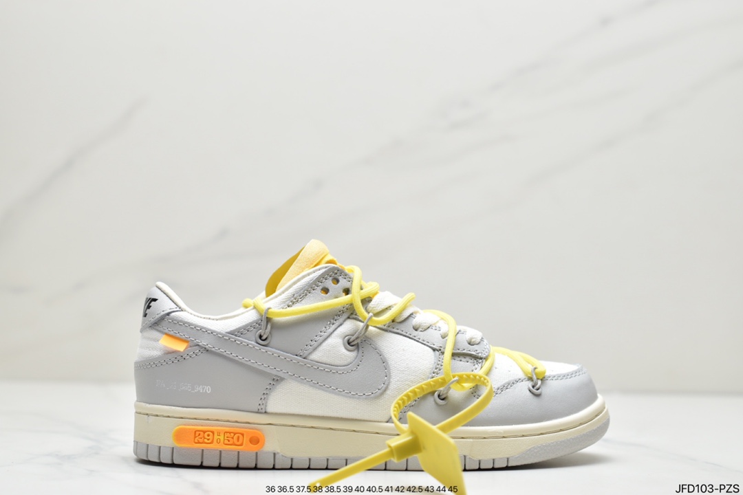 170 Off-White x NIKE SB Dunk Low”The 50”OW联名50色 DM1602-120