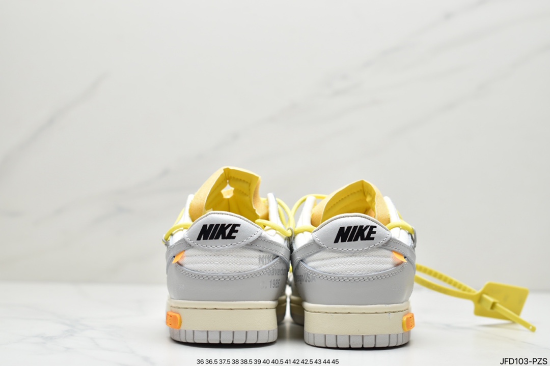 170 Off-White x NIKE SB Dunk Low”The 50”OW联名50色 DM1602-120