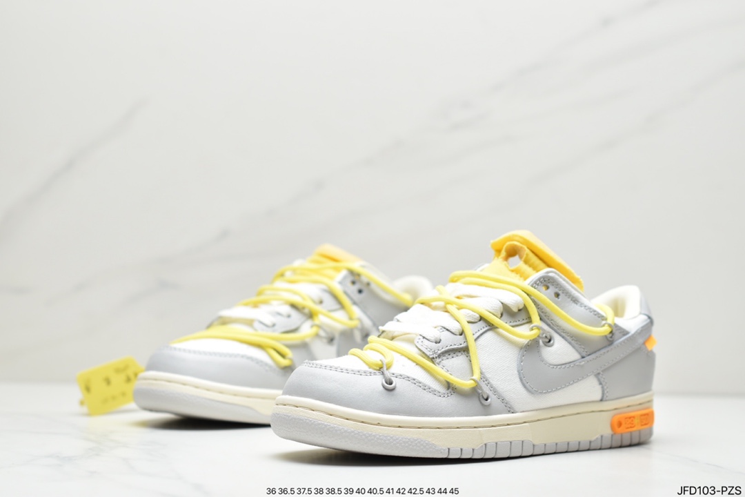 170 Off-White x NIKE SB Dunk Low”The 50”OW联名50色 DM1602-120