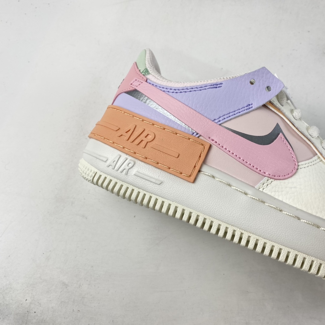 P200  NIKE Air Force 1 Shadow 空军一号轻量增高低帮百搭板鞋 CI0919-111