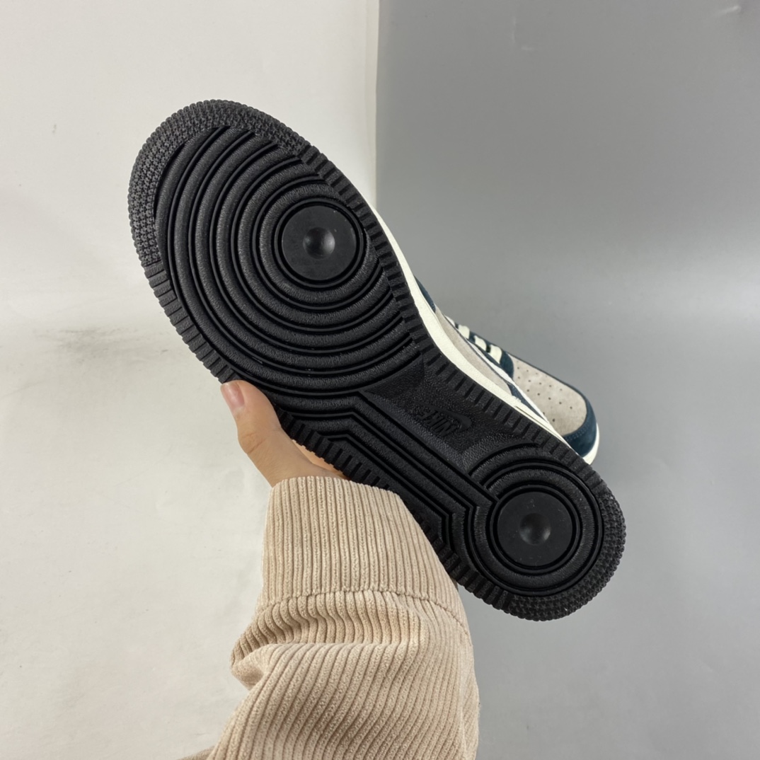 P240  NIKE Air Force 1’07 Low 灰白绿 麂皮配色 空军一号低帮休闲板鞋 NT9955-318