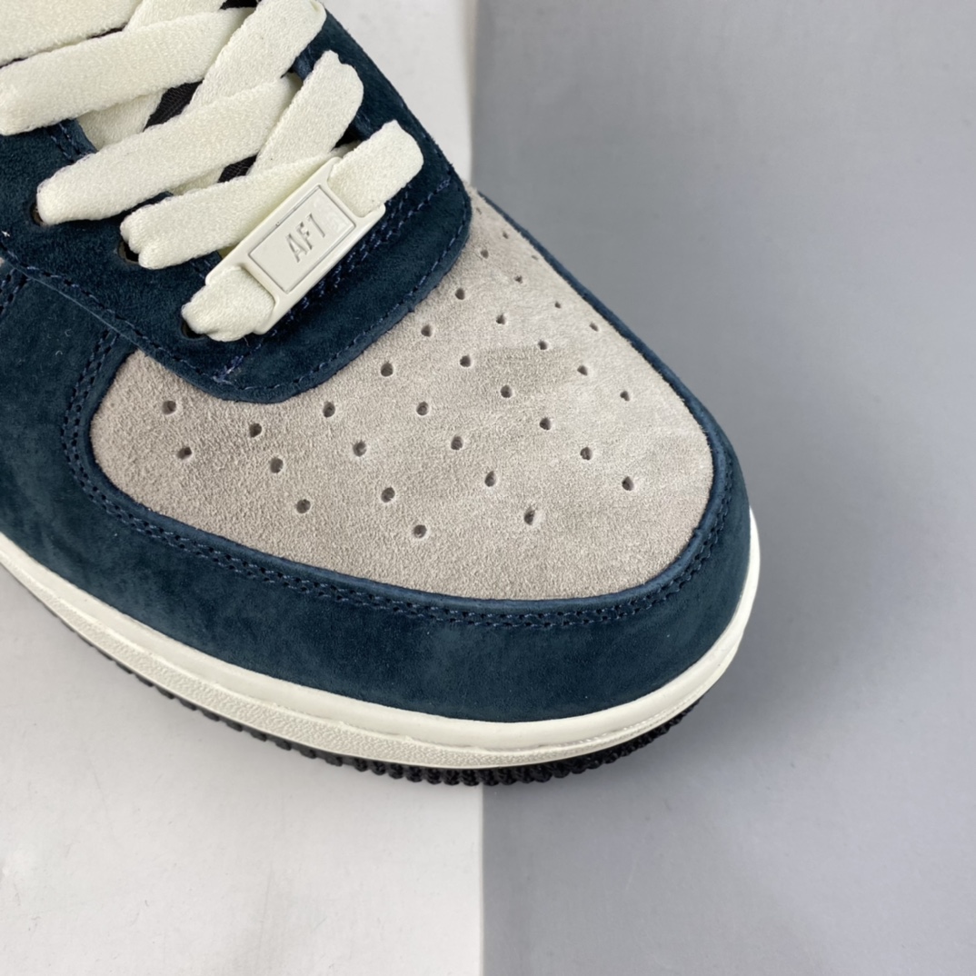 P240  NIKE Air Force 1’07 Low 灰白绿 麂皮配色 空军一号低帮休闲板鞋 NT9955-318