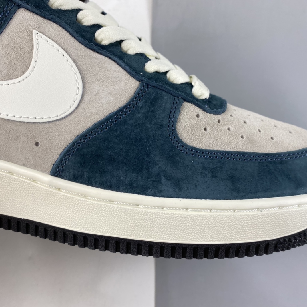 P240  NIKE Air Force 1’07 Low 灰白绿 麂皮配色 空军一号低帮休闲板鞋 NT9955-318