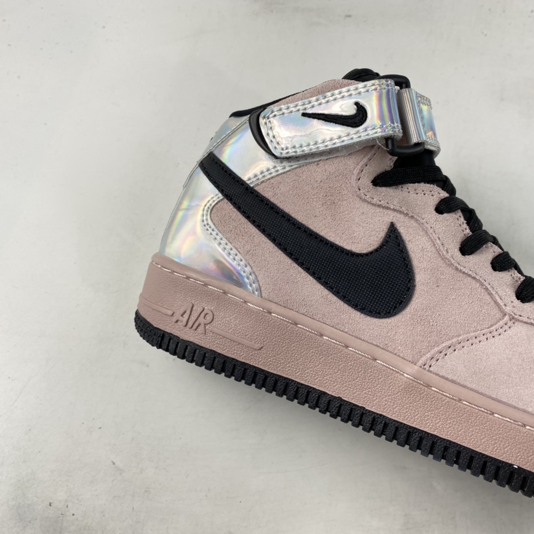 P260  NIKE Air Force 1’07 Mid 镭射粉 空军一号中帮休闲板鞋 WZ3066-061