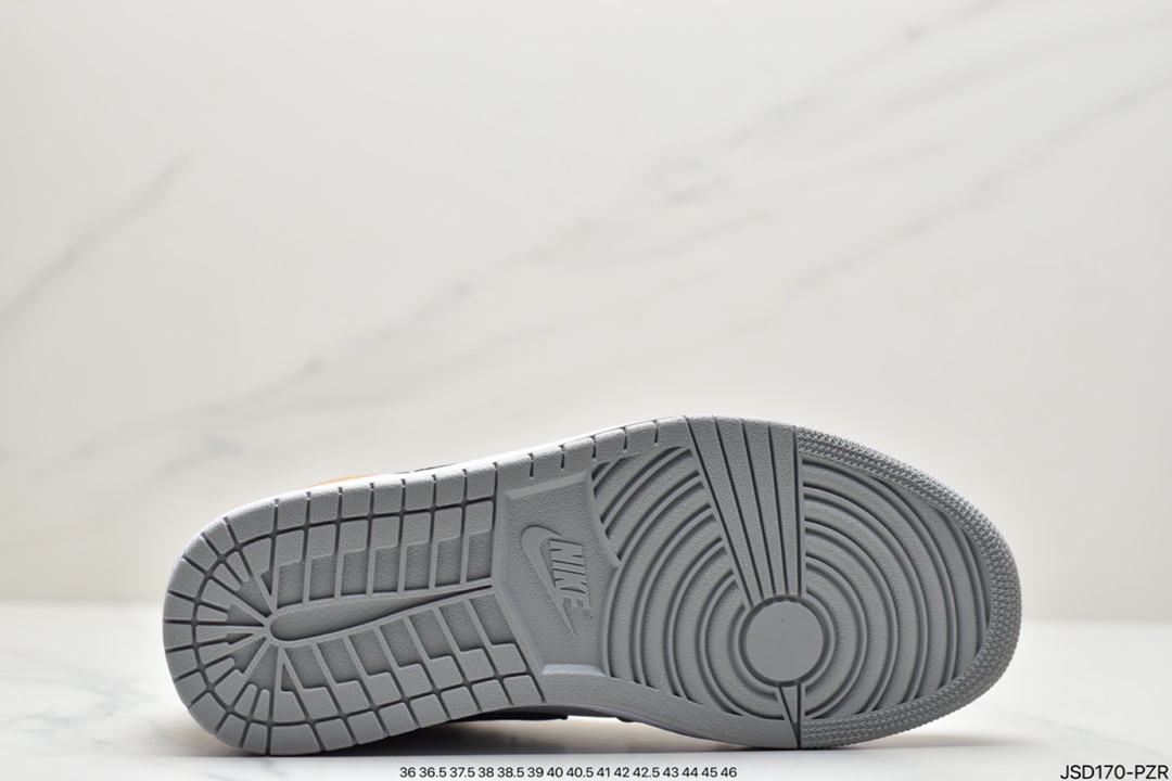 200  Air Jordan AJ1 Mid 中帮 灰磨砂棕 DO6726-100