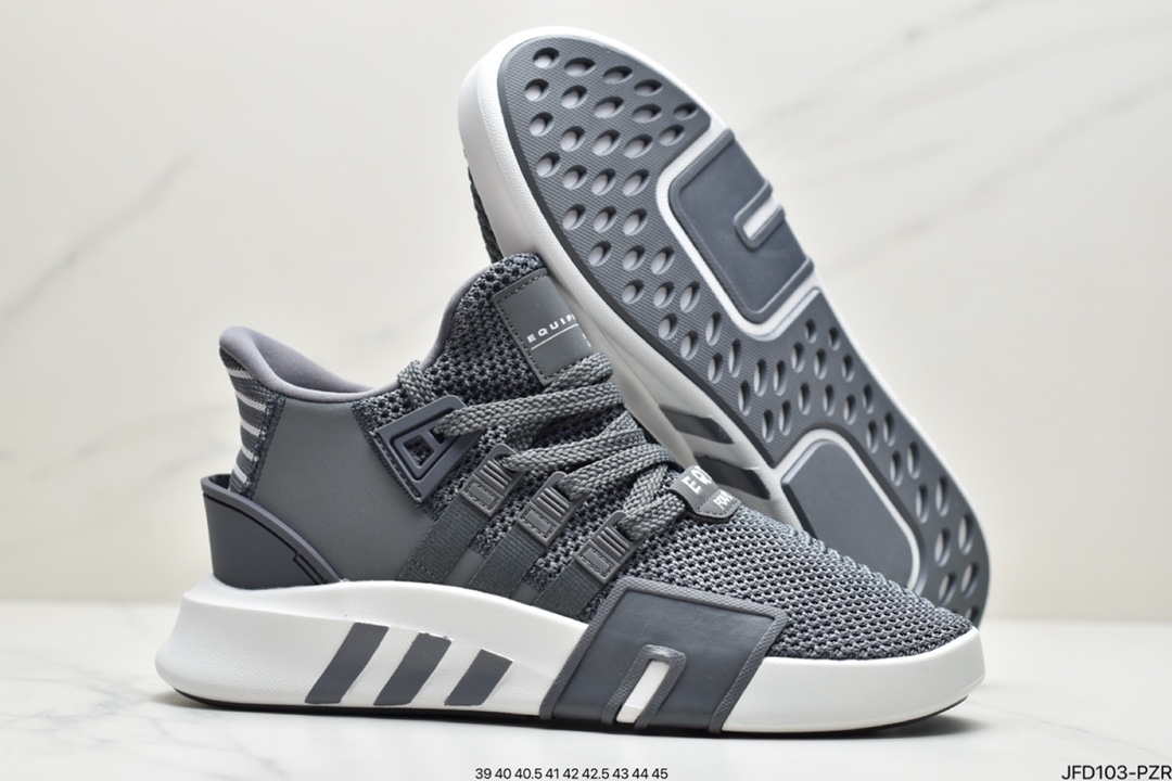 170 阿迪达斯AD EQT Bask ADV 白绿针织 EE5023