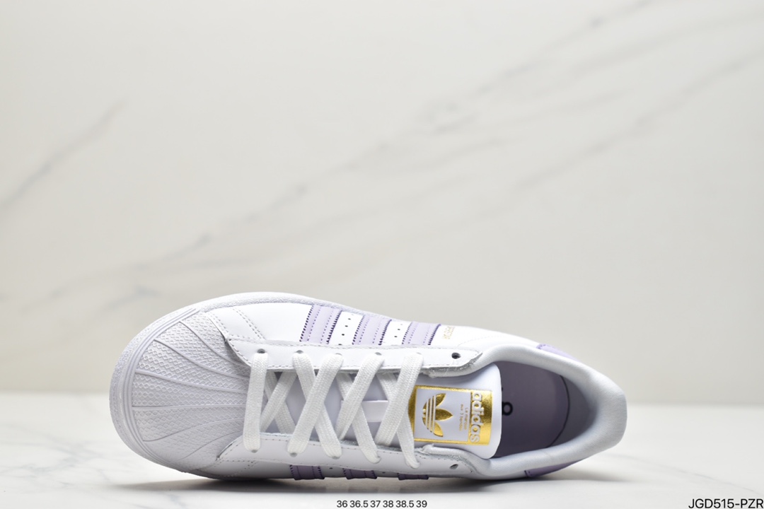 180 阿迪达斯 Adidas Superstar   经典贝壳头板鞋GV9698