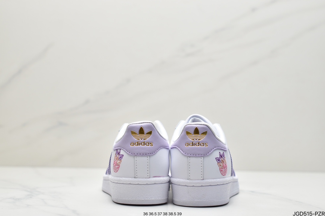180 阿迪达斯 Adidas Superstar   经典贝壳头板鞋GV9698