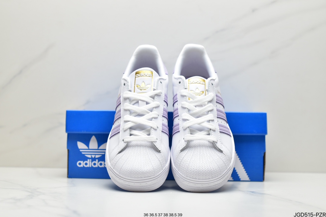 180 阿迪达斯 Adidas Superstar   经典贝壳头板鞋GV9698