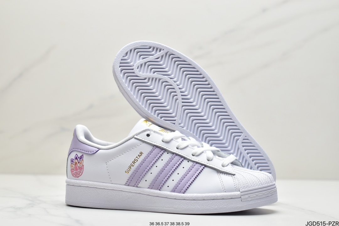 180 阿迪达斯 Adidas Superstar   经典贝壳头板鞋GV9698