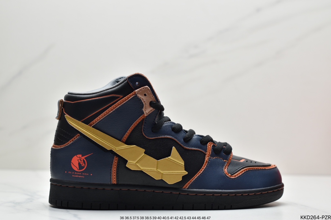 490 SB Dunk High QS高达联名 此款Gundam配色从”独角兽” DH7717-100