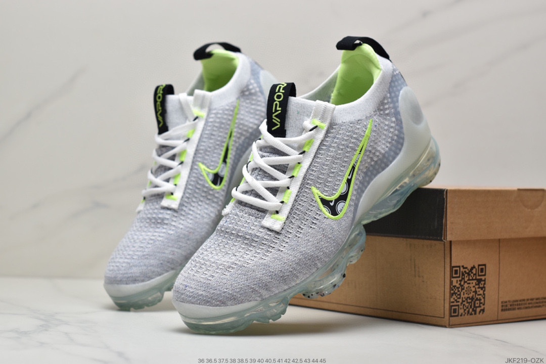 165 耐克Nike Air Vapormax 2021 Flyknit FK”Volt Grey Green Mulit-Color” DC4112-002