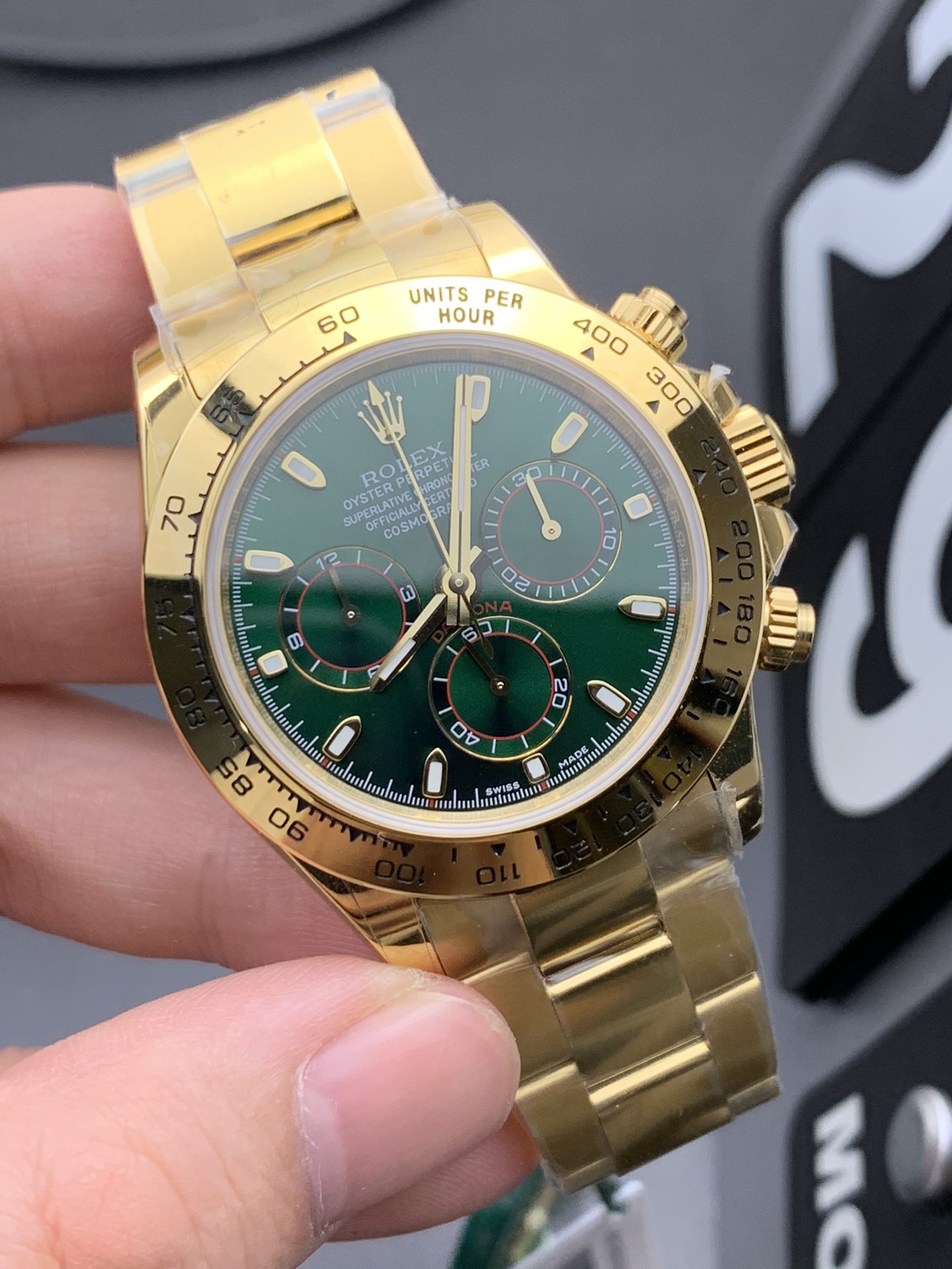 Rolex 13.1金绿迪