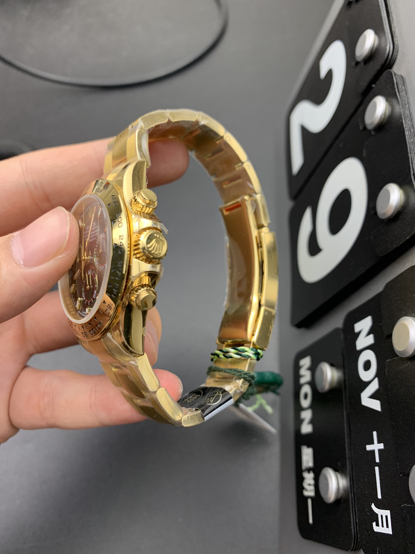 Rolex 13.1金绿迪
