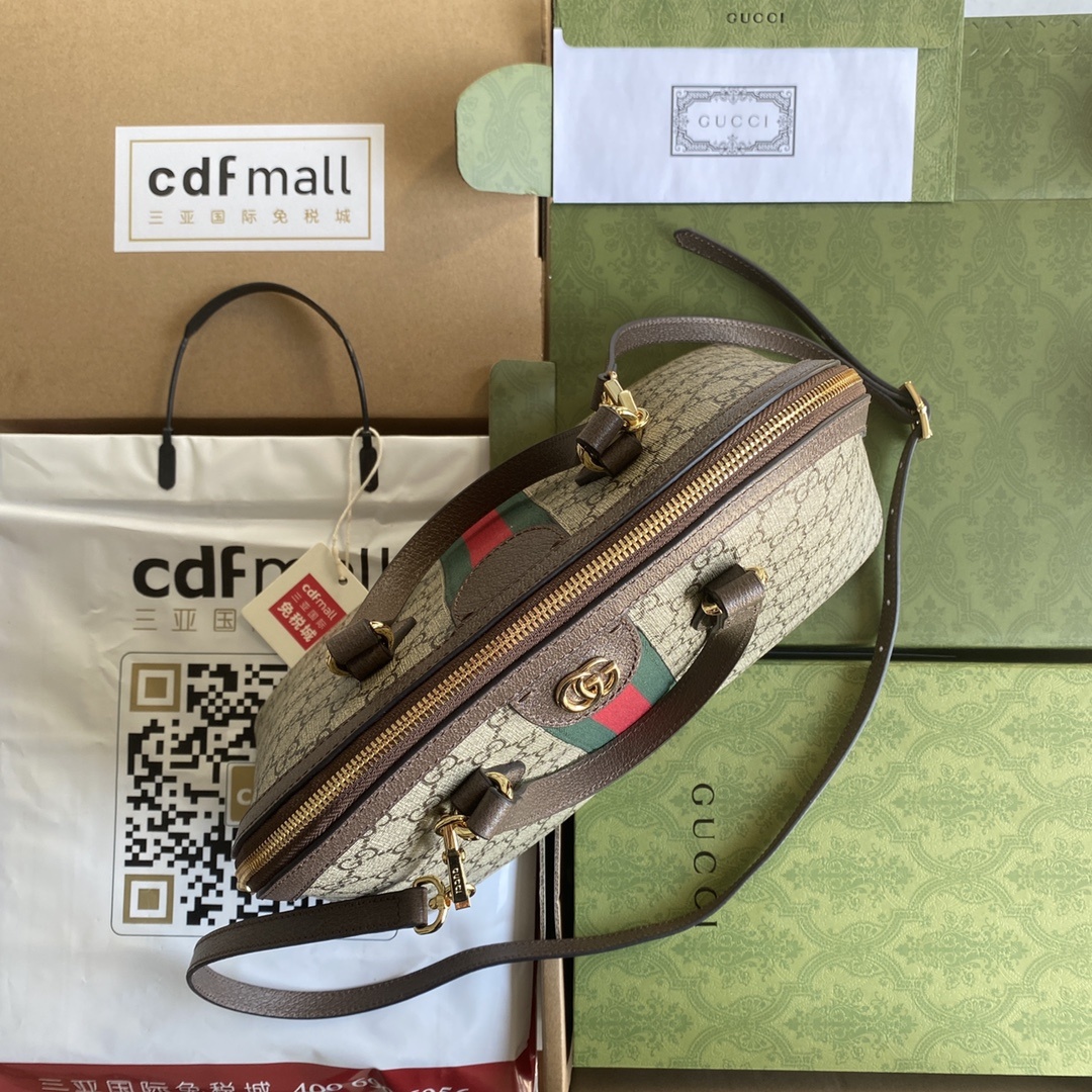 原厂皮配Cdfmall三亚免税店手提袋沉浸在复古情怀之中OPhidia家族迎来了新的成员中号手提包方正的