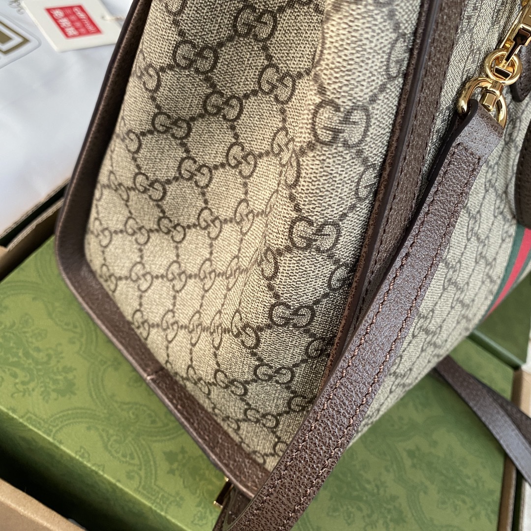 原厂皮配Cdfmall三亚免税店手提袋G家新款沉浸在复古情怀之中方正的造型让人联想到复古的设计GGSuP
