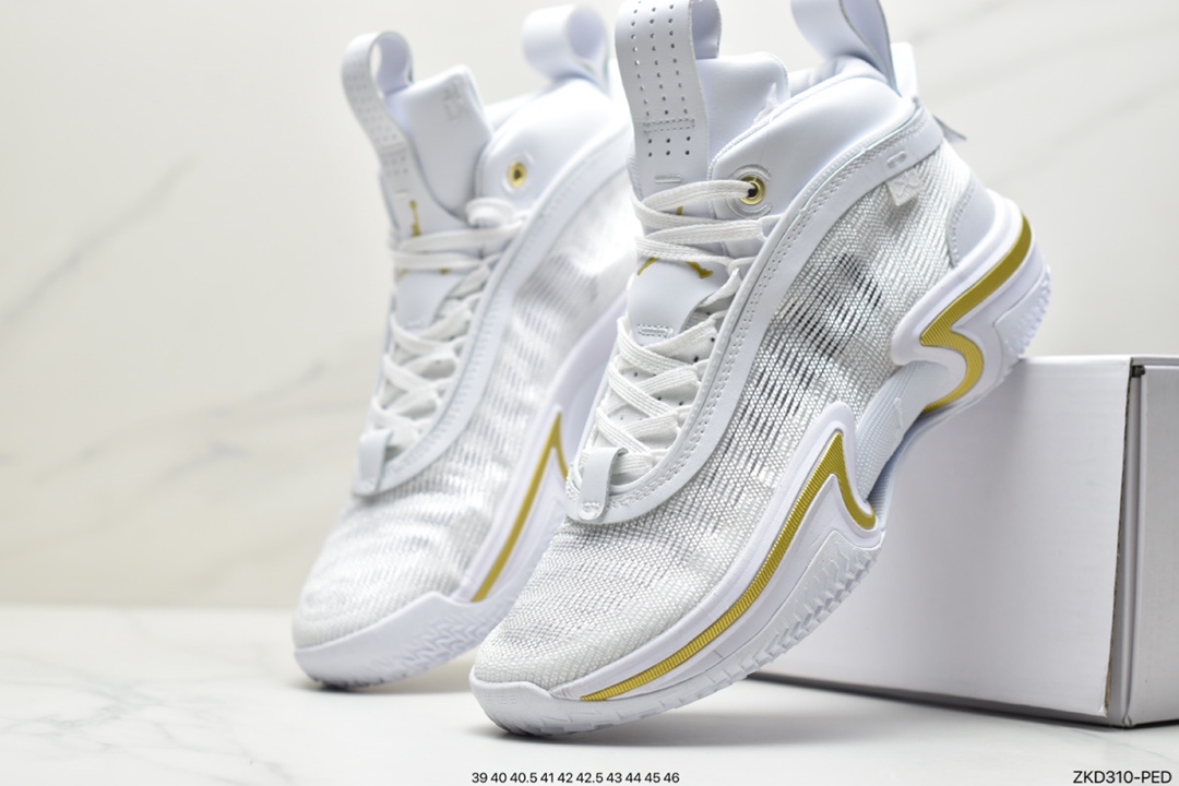 270 耐克Nike Air Jordan 36 篮球鞋采用 Leno-weave DM7580-100
