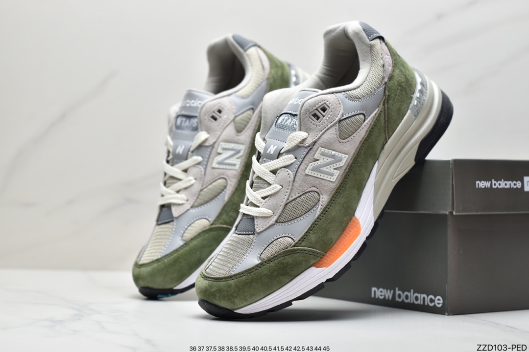 250 新百伦Jound × New Balance 992 复古风格鞋面M992J2HD