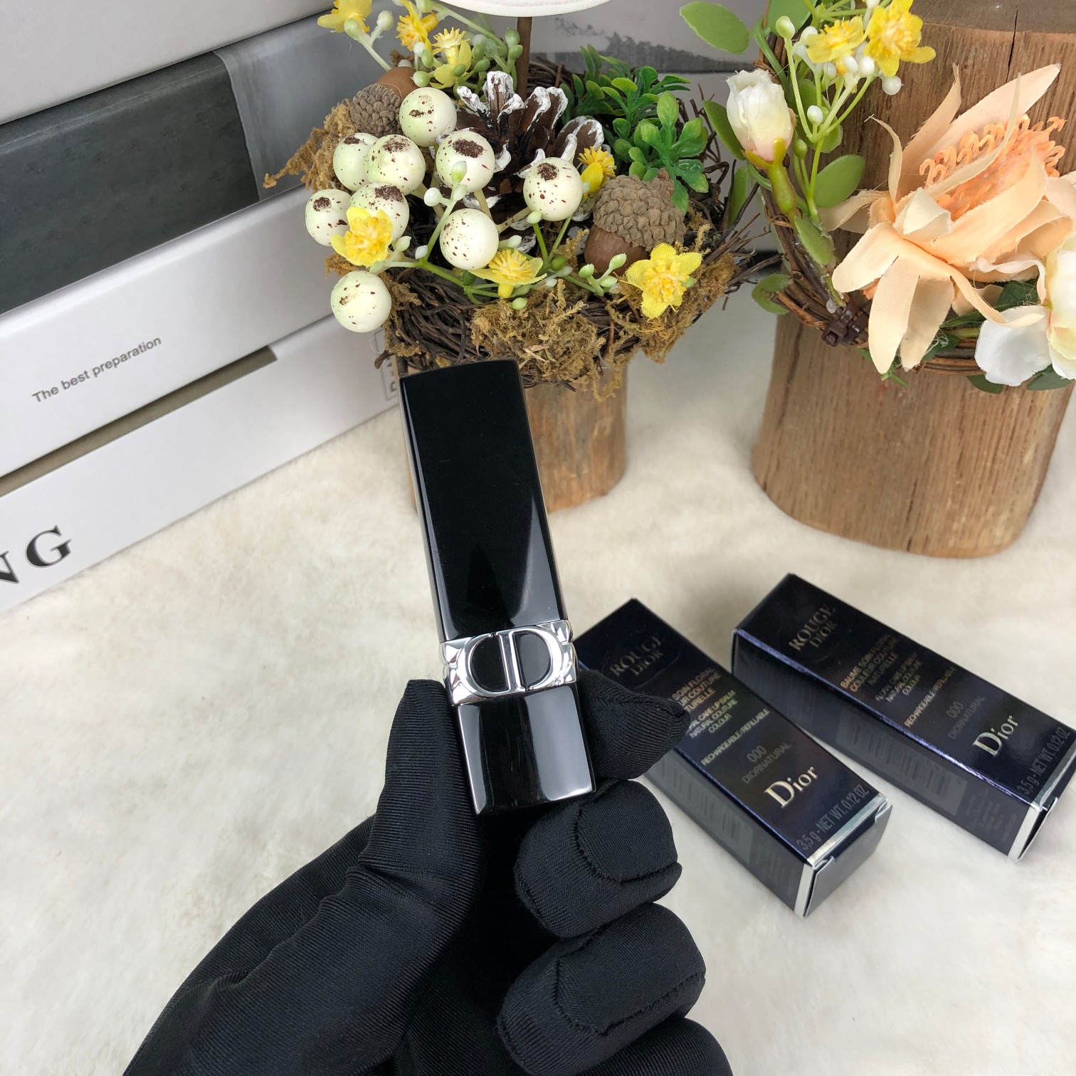 迪奥 Dior 高定典藏经典高奢皮具手袋托特包斜挎包女包 #55EFB2CD 3