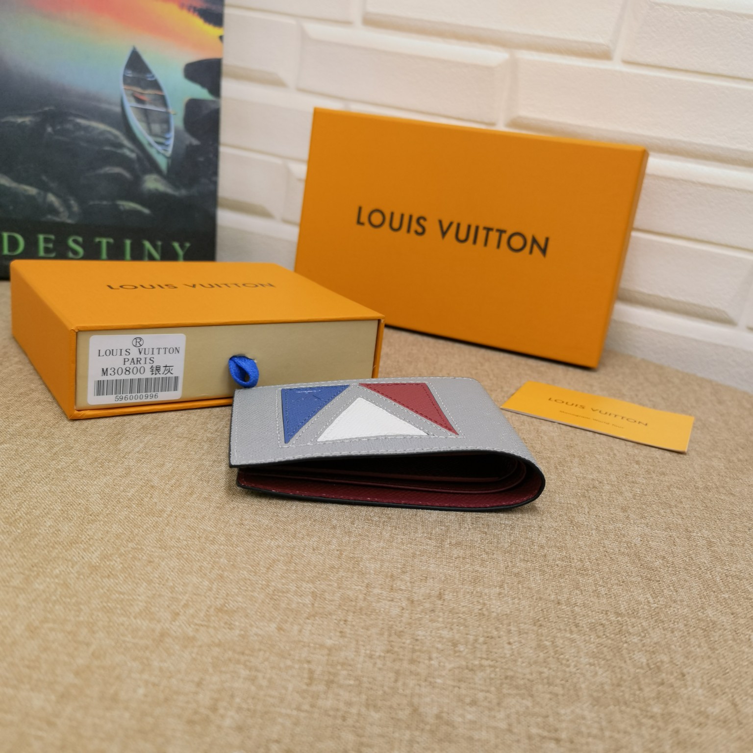 Leather Wallet - With Money and Cards