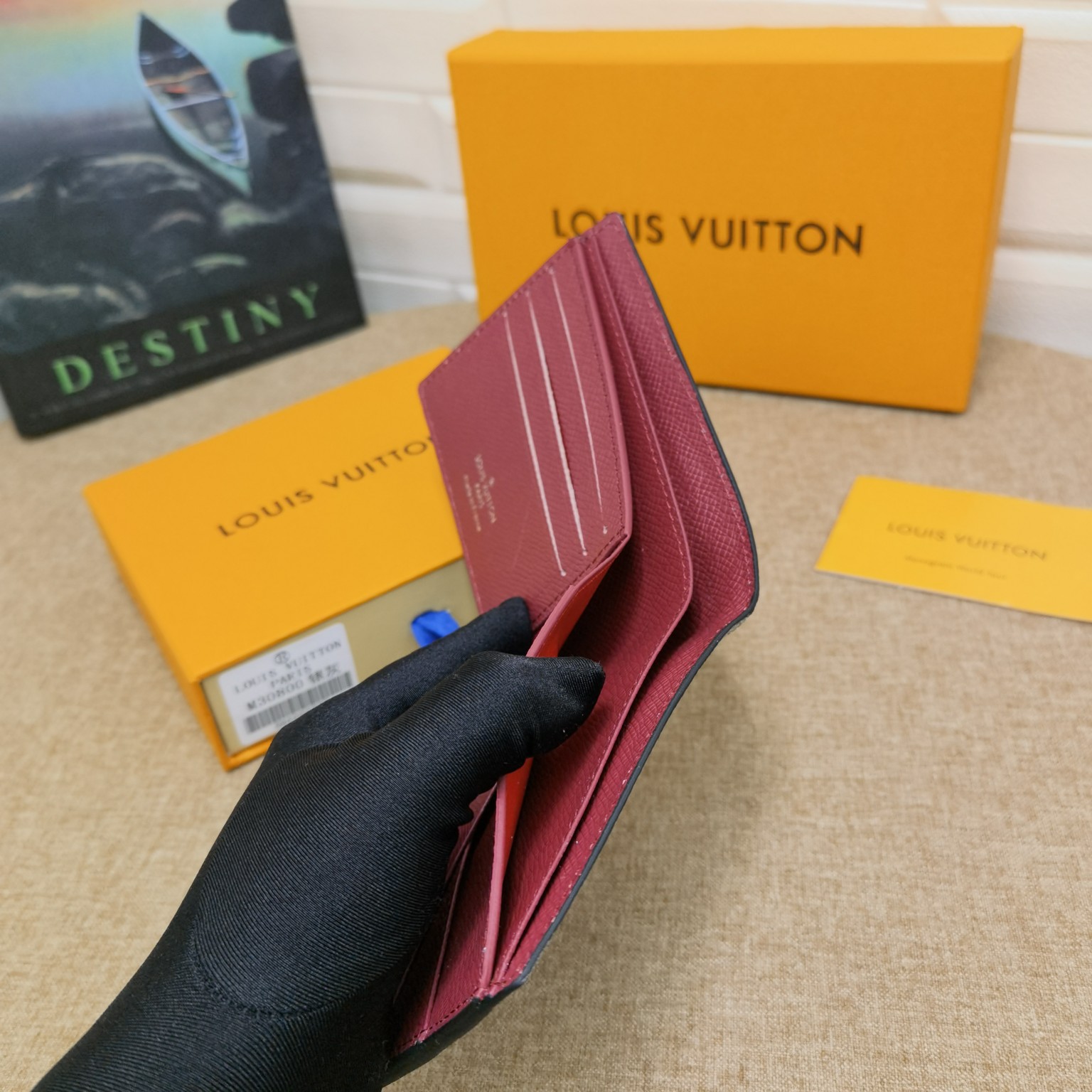 Leather Wallet - Dimension Overview