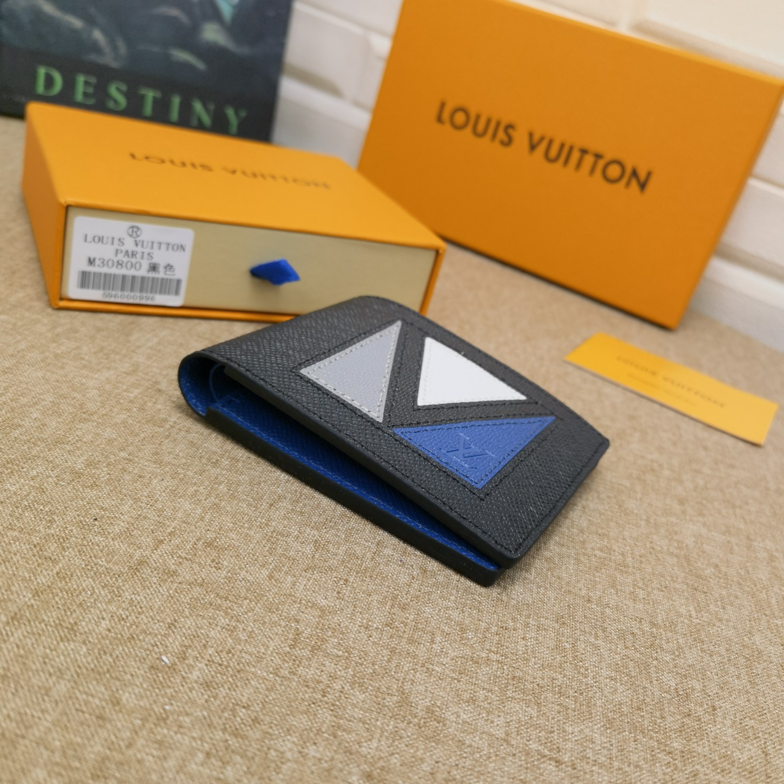 Leather Wallet - Filled with Cards and Cash