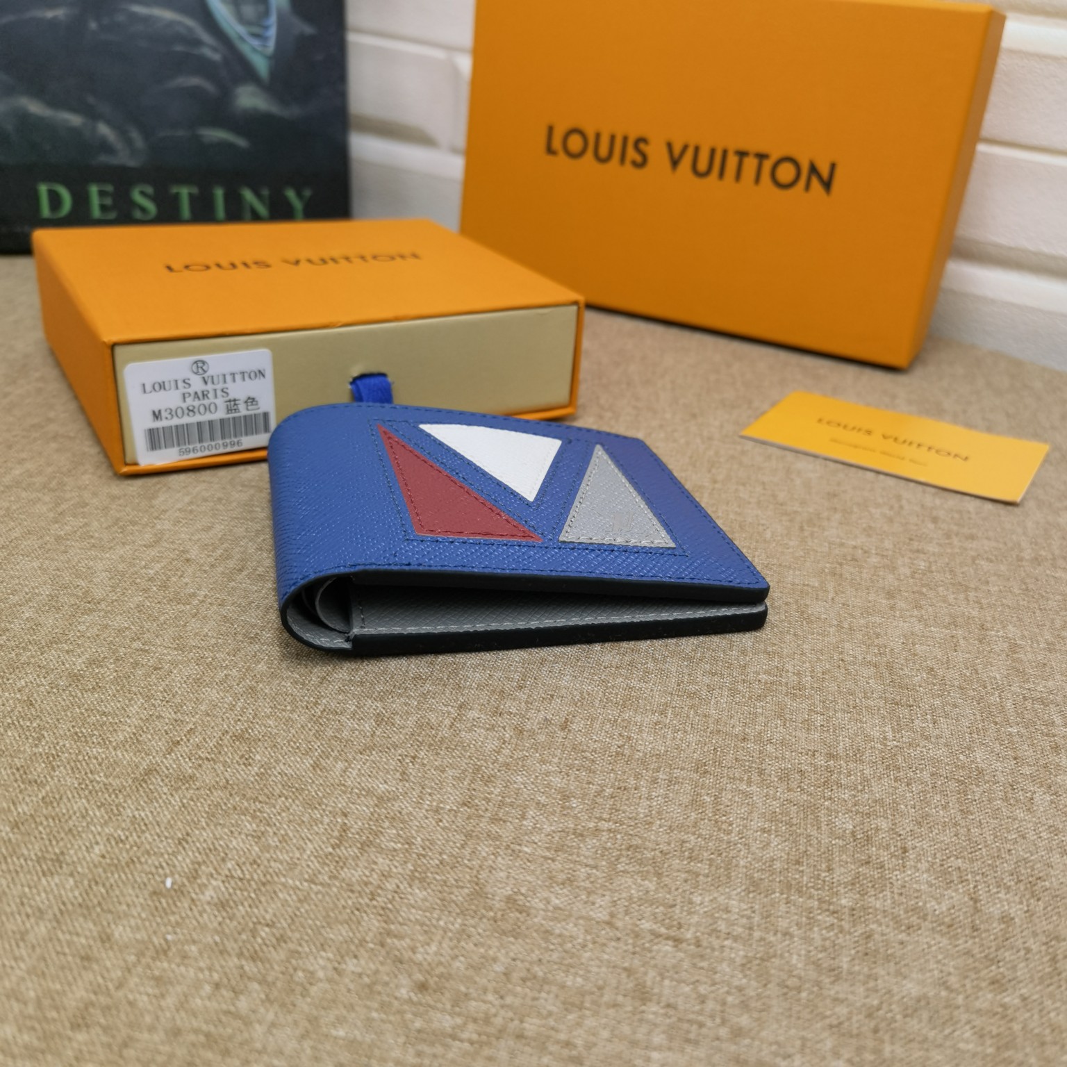 Leather Wallet - In-Hand Representation