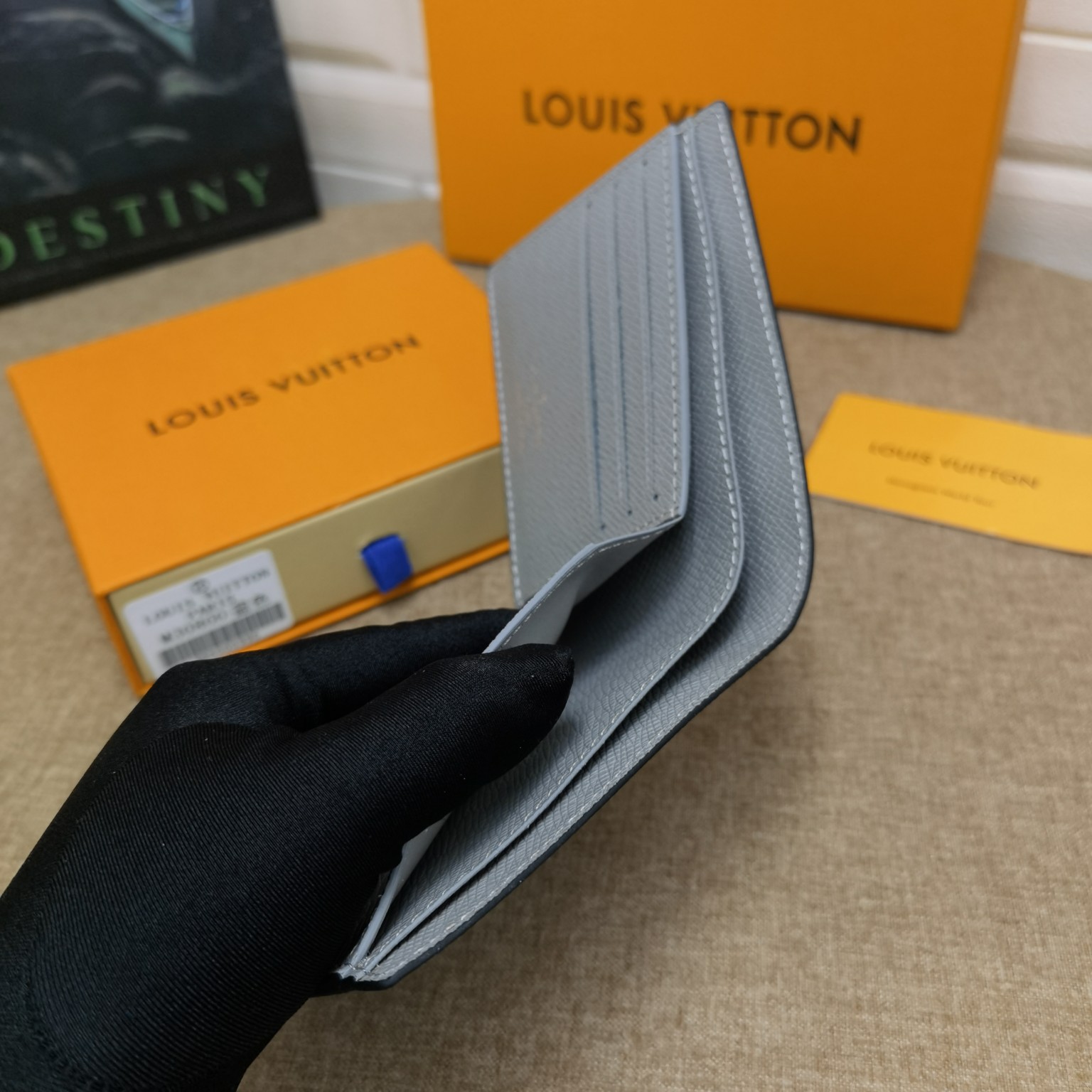 Leather Wallet - Size Compared