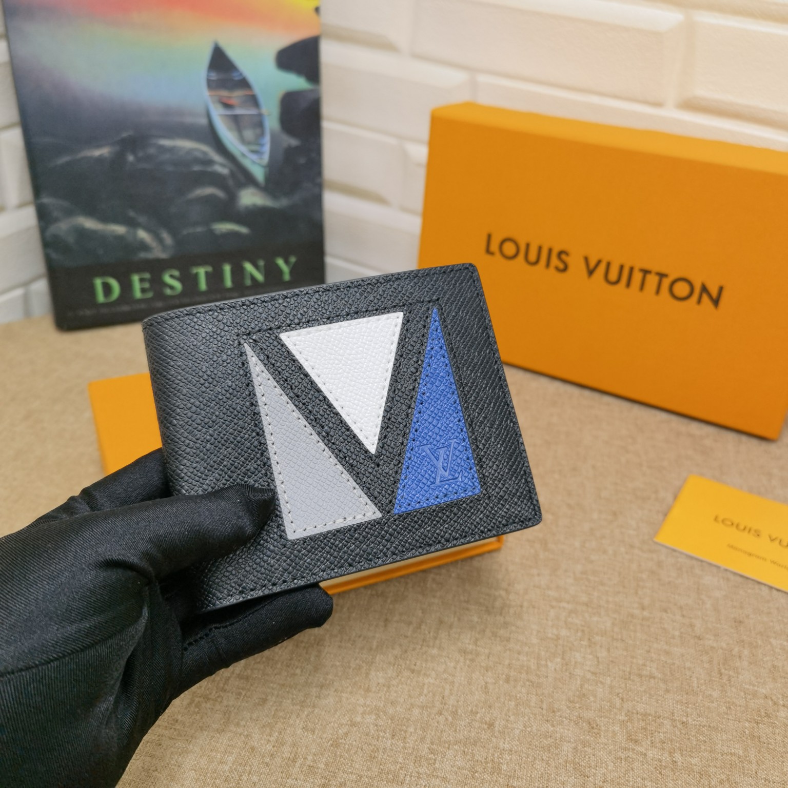 Leather card holder slim profile