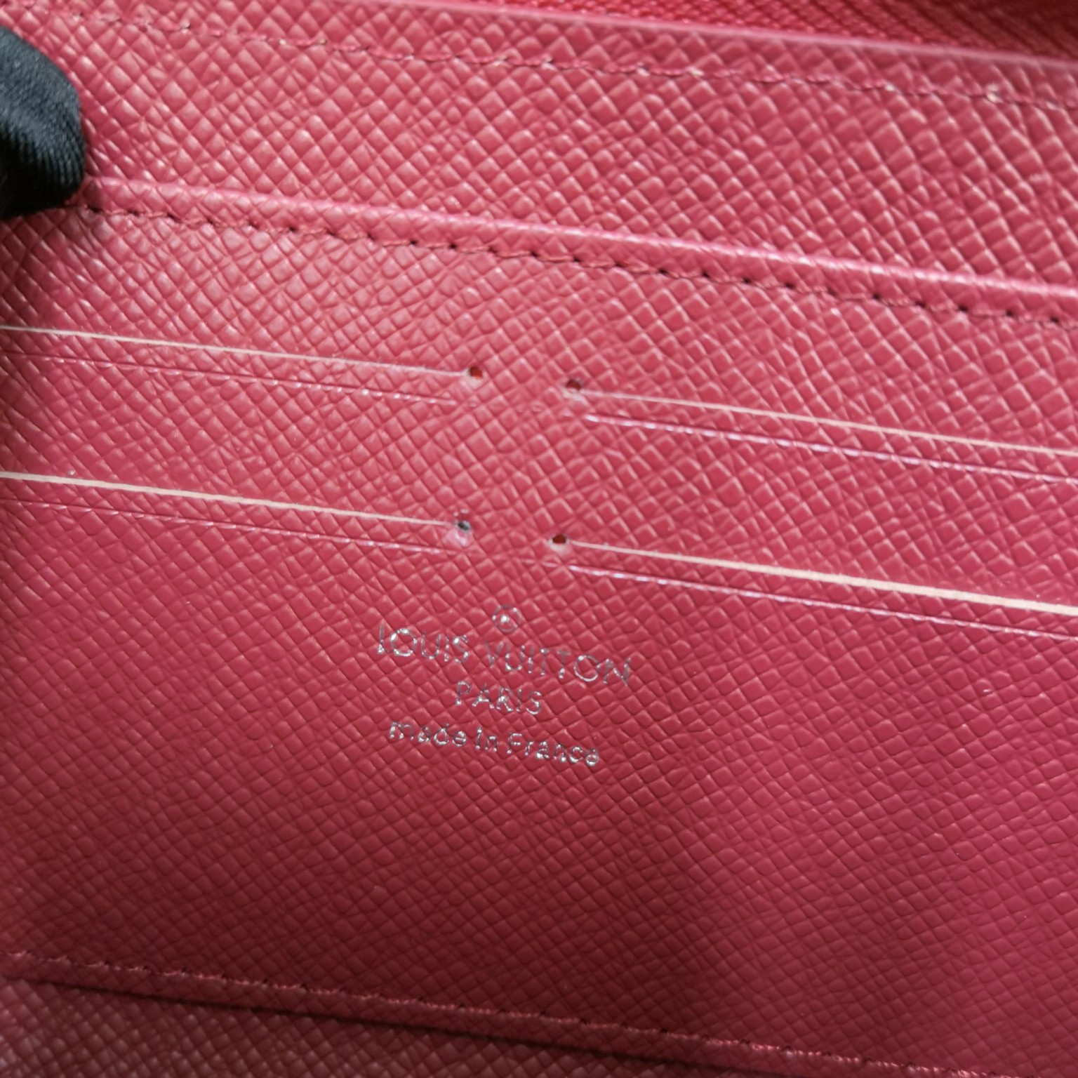 Leather long wallet as a gift