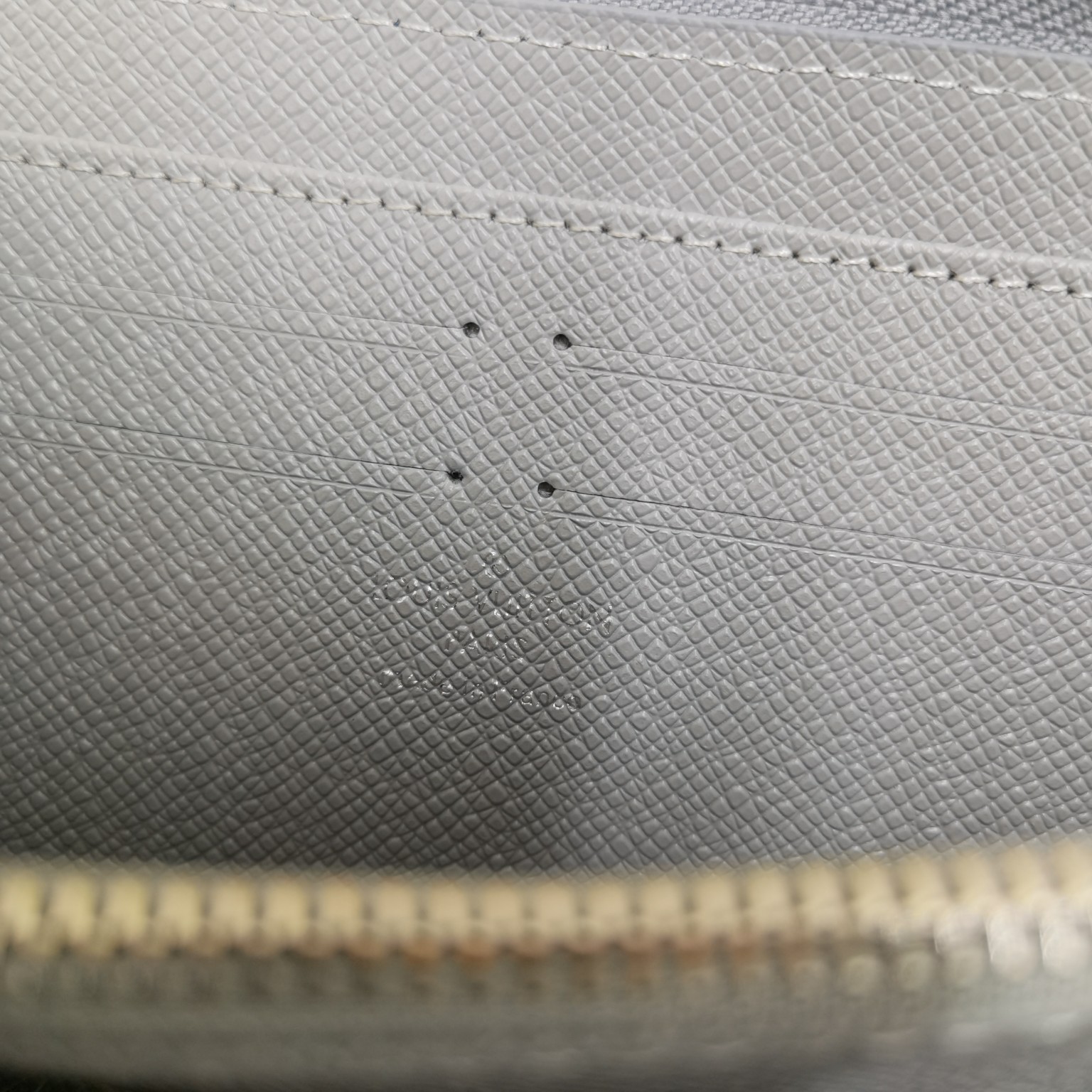 Leather long wallet as a gift