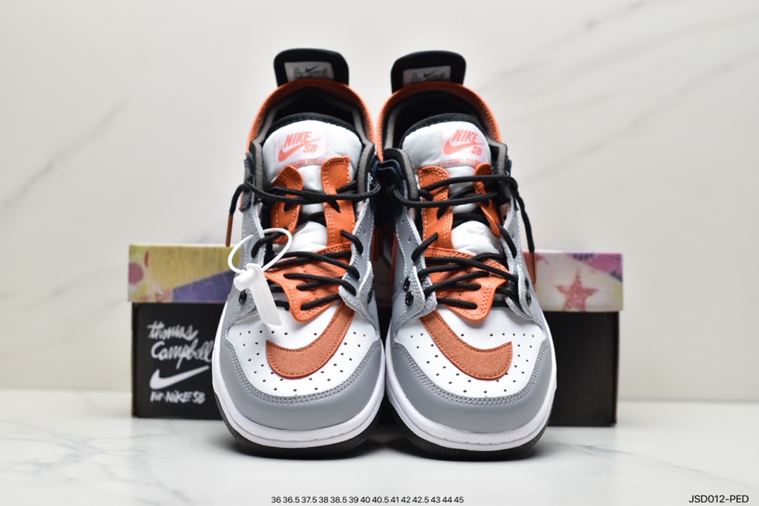 200 巴黎走秀款耐克 Dunk SB low联手EJDER CZ8149-700 BQ6817-800