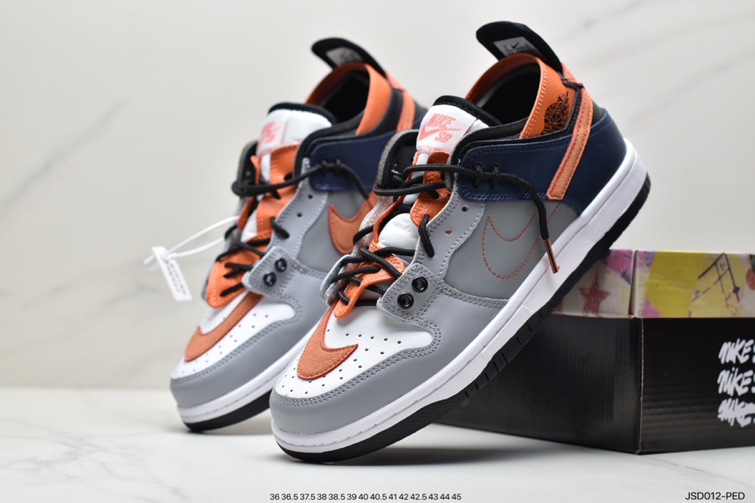200 巴黎走秀款耐克 Dunk SB low联手EJDER CZ8149-700 BQ6817-800