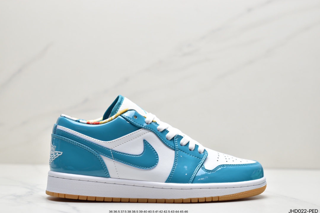 190 Air Jordan 1 Low 低帮 北卡蓝生胶 AJ1 乔丹1代 aj1 乔1 DC6991-400