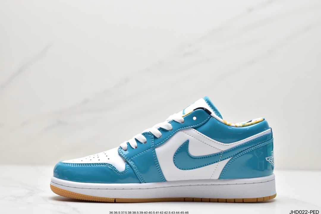 190 Air Jordan 1 Low 低帮 北卡蓝生胶 AJ1 乔丹1代 aj1 乔1 DC6991-400