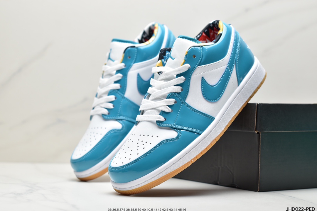 190 Air Jordan 1 Low 低帮 北卡蓝生胶 AJ1 乔丹1代 aj1 乔1 DC6991-400