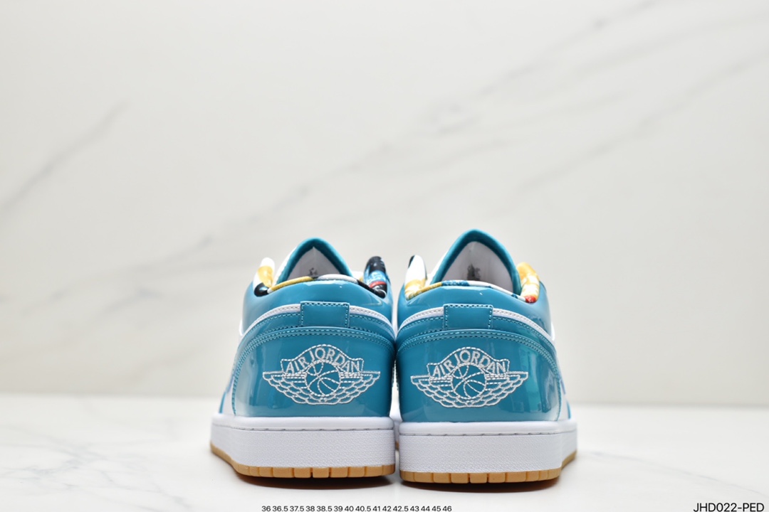 190 Air Jordan 1 Low 低帮 北卡蓝生胶 AJ1 乔丹1代 aj1 乔1 DC6991-400