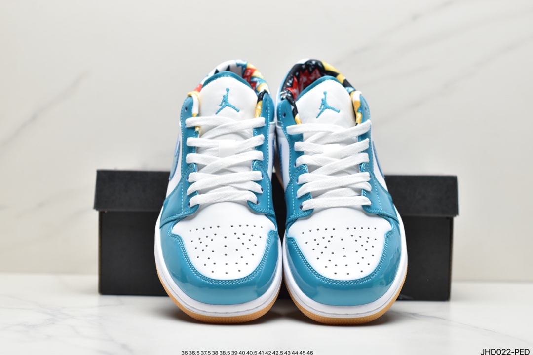 190 Air Jordan 1 Low 低帮 北卡蓝生胶 AJ1 乔丹1代 aj1 乔1 DC6991-400
