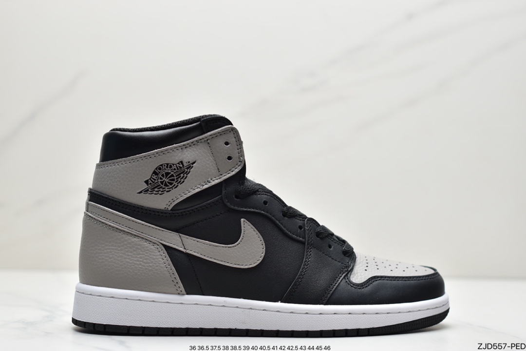 240 Air Jordan 1 “Shadow”影子灰同样是人气极高的经典款式555088-013