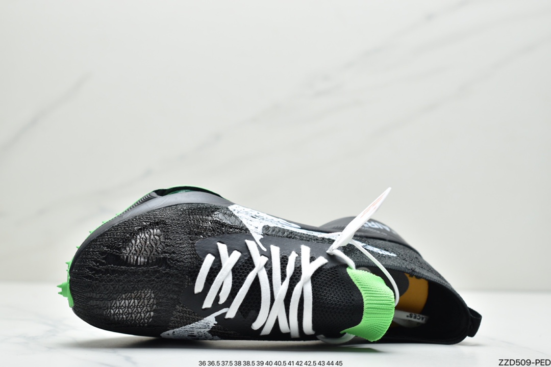 250 Off White x NIKE Air Zoom Tempo NEXT% 联名款马拉松编织面透气超级跑鞋CV0697