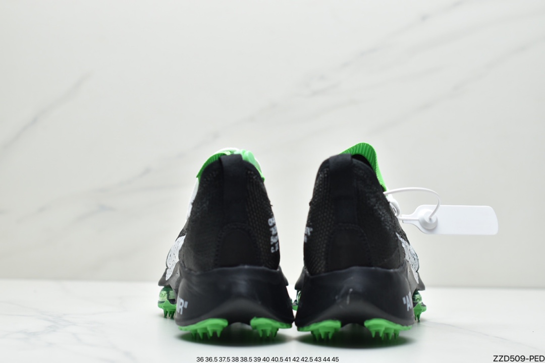 250 Off White x NIKE Air Zoom Tempo NEXT% 联名款马拉松编织面透气超级跑鞋CV0697