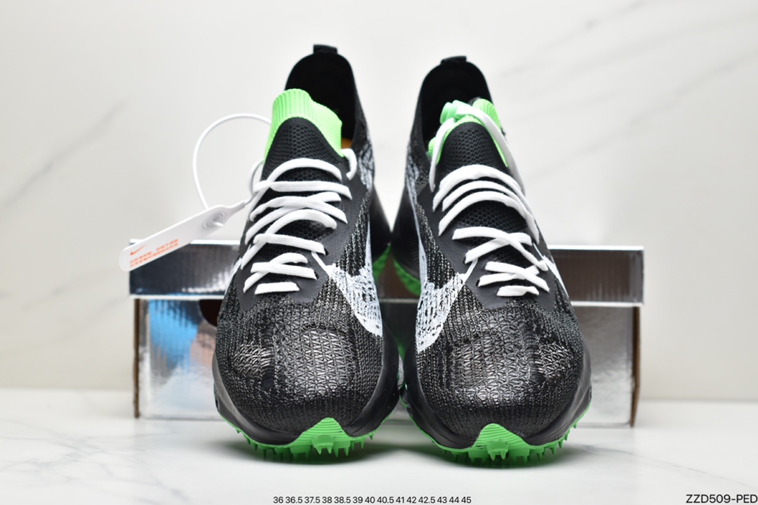 250 Off White x NIKE Air Zoom Tempo NEXT% 联名款马拉松编织面透气超级跑鞋CV0697