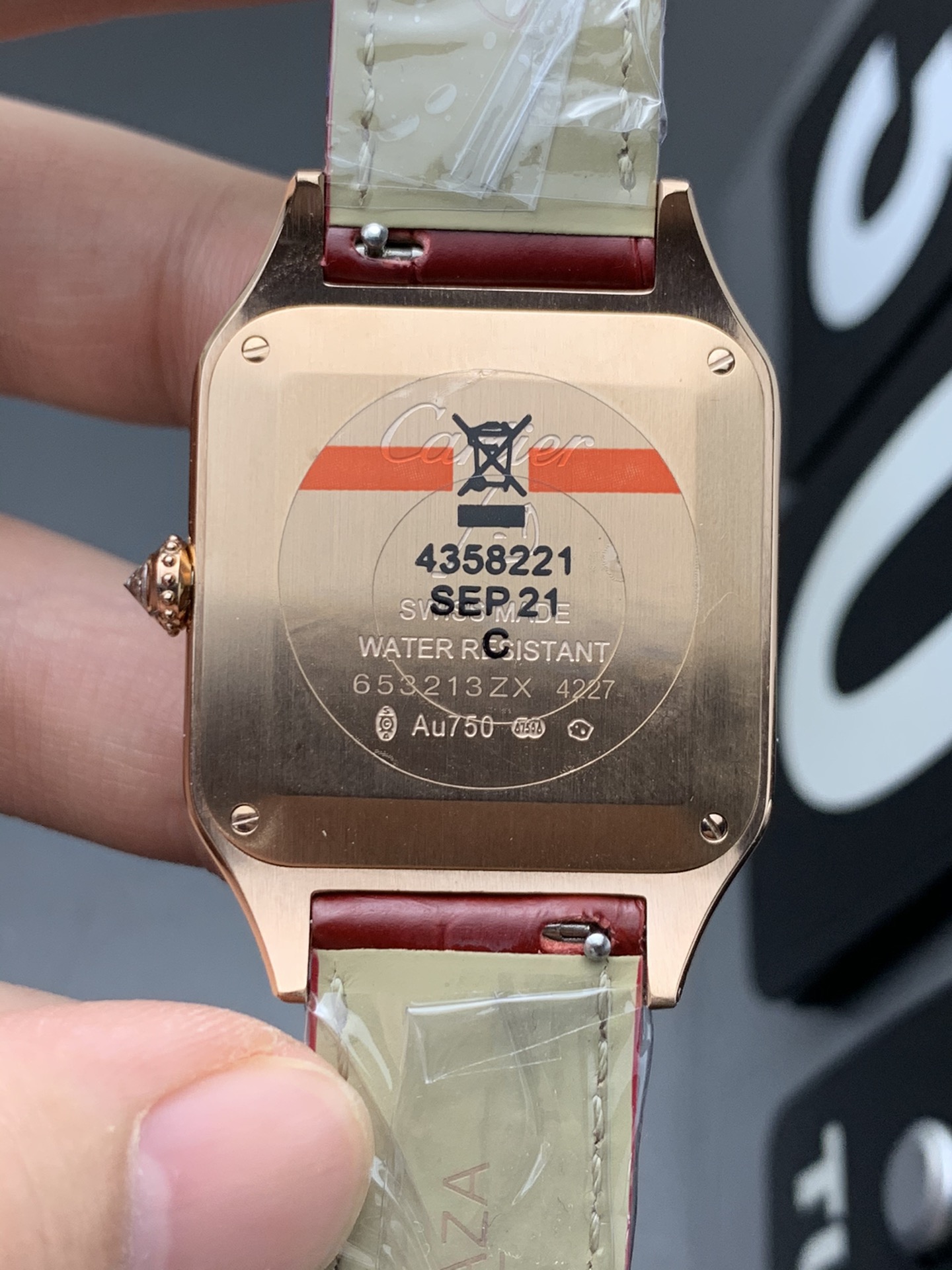 Cartier F1 金钻山度士