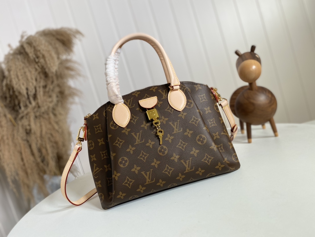 Louis Vuitton LV Rivoli BB Bags Handbags Monogram Canvas Cowhide M44543